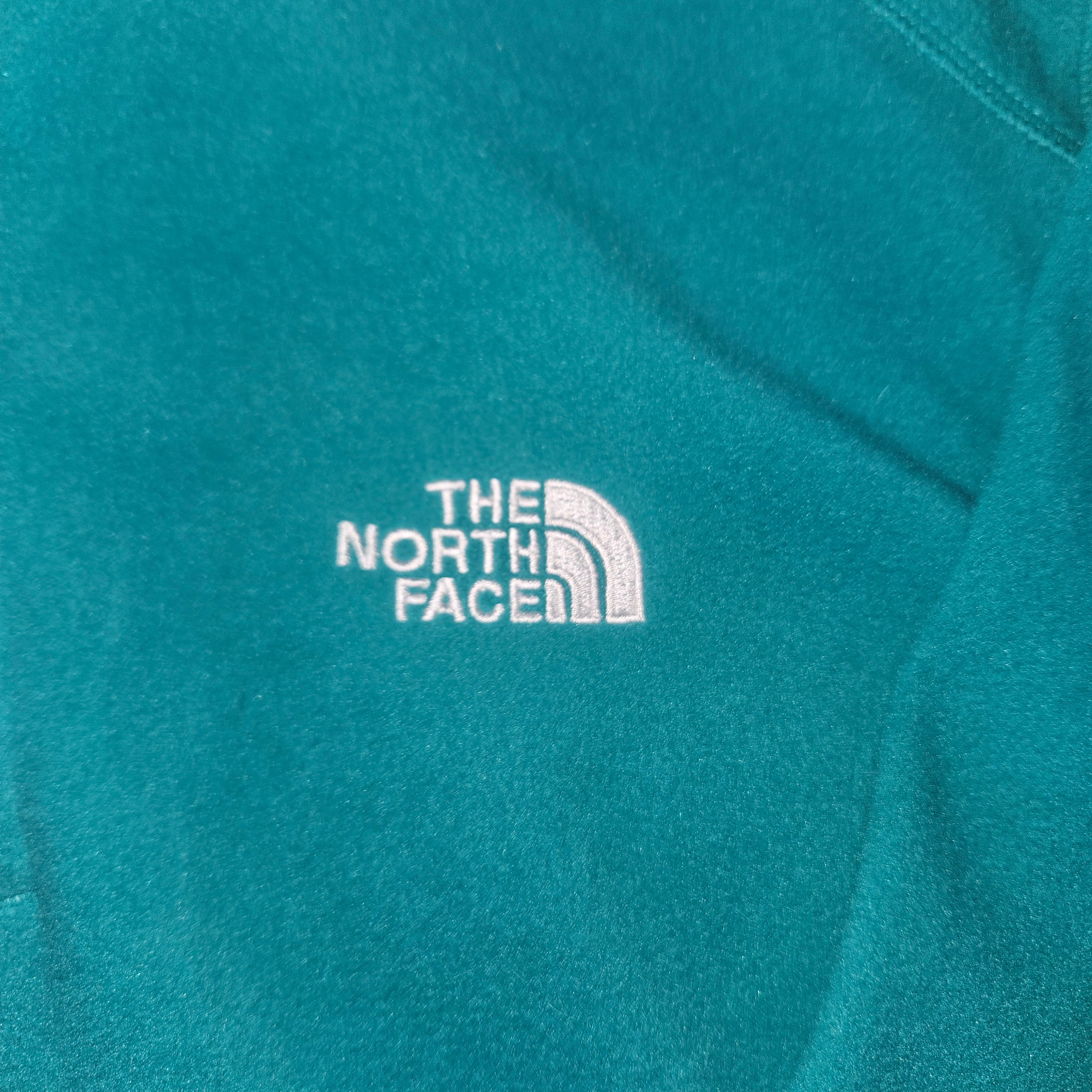 The North Face Quarter Zip Jumper - Turquoise - Size Large - BNWT