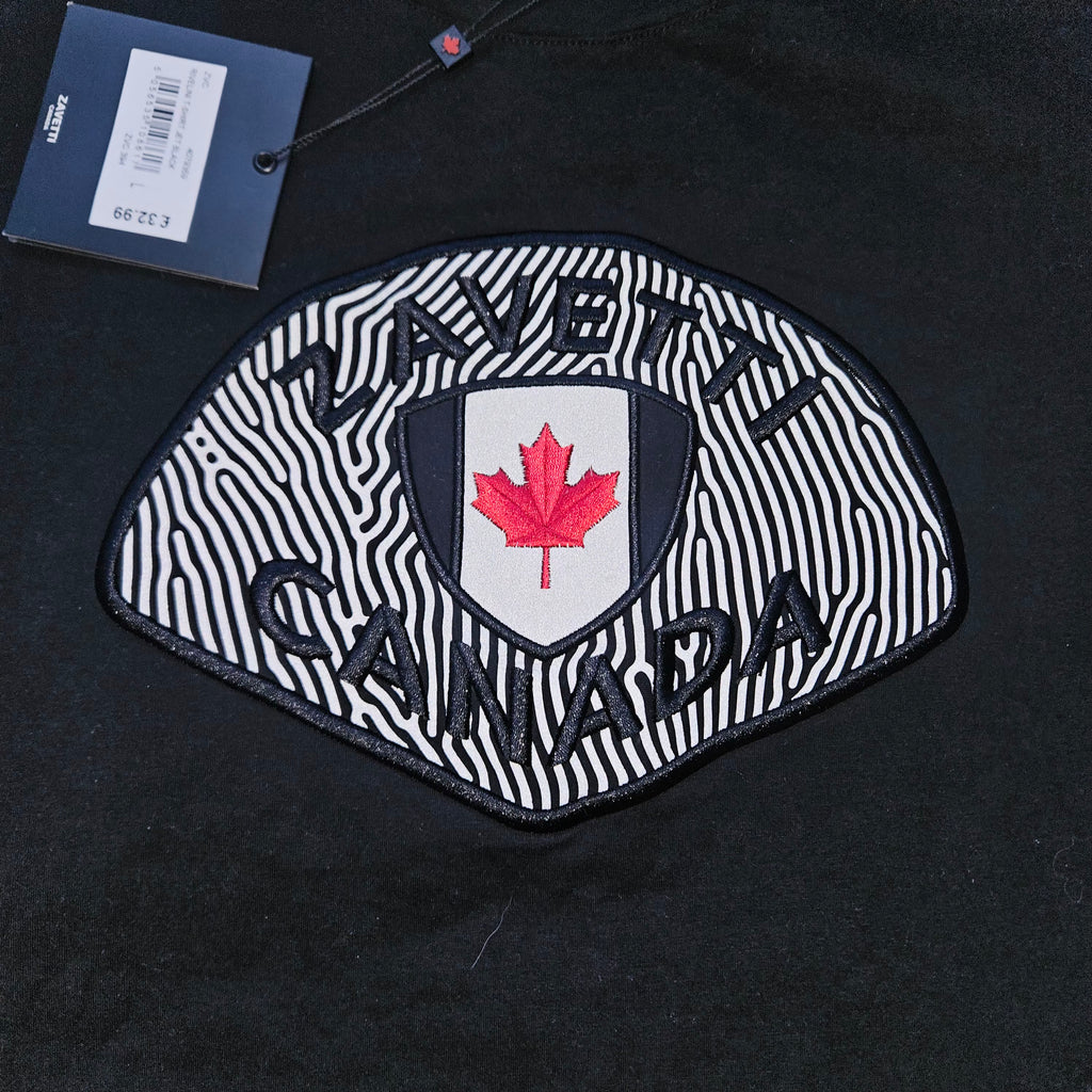 Zavetti Canada – Black t-shirt size large