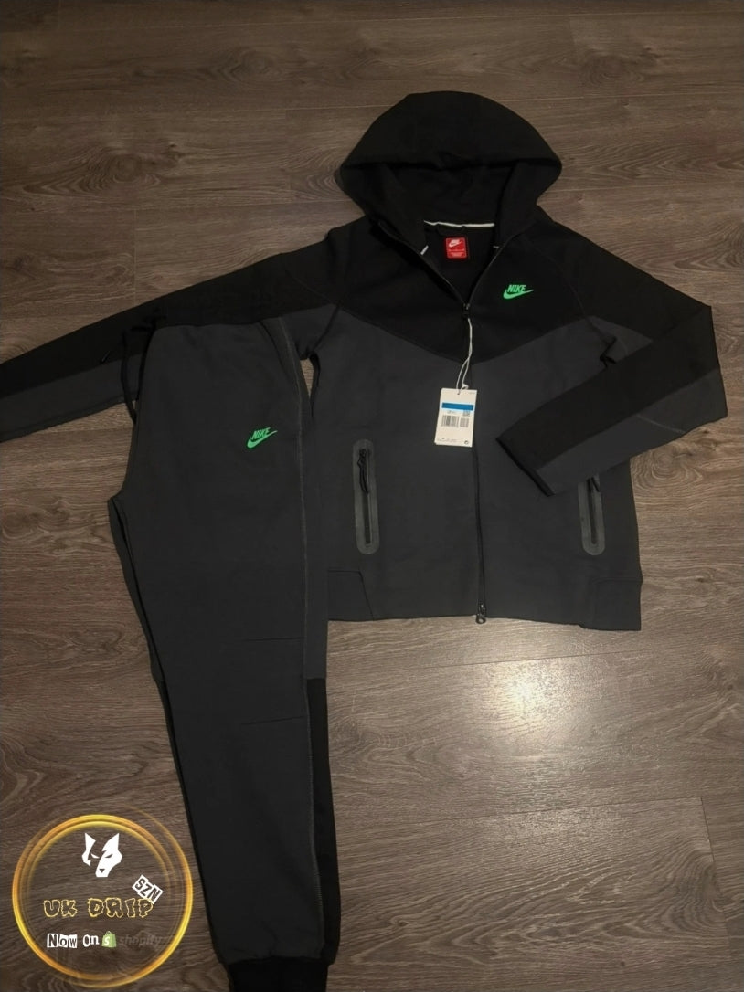 Black And Grey Tech Fleece New With Tags.