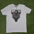 Alessandro Zavetti Cat Print T-Shirt - White - BNWT