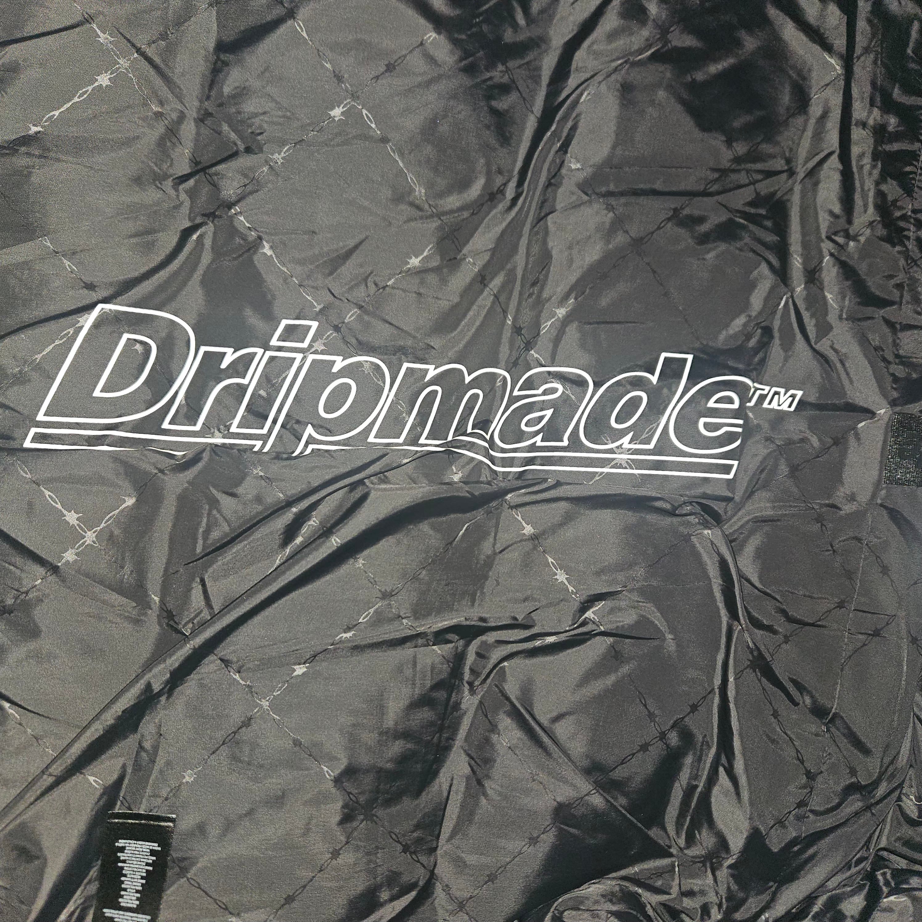 Dripmade Ink Splash Coat - Black - Size Small - BNWT