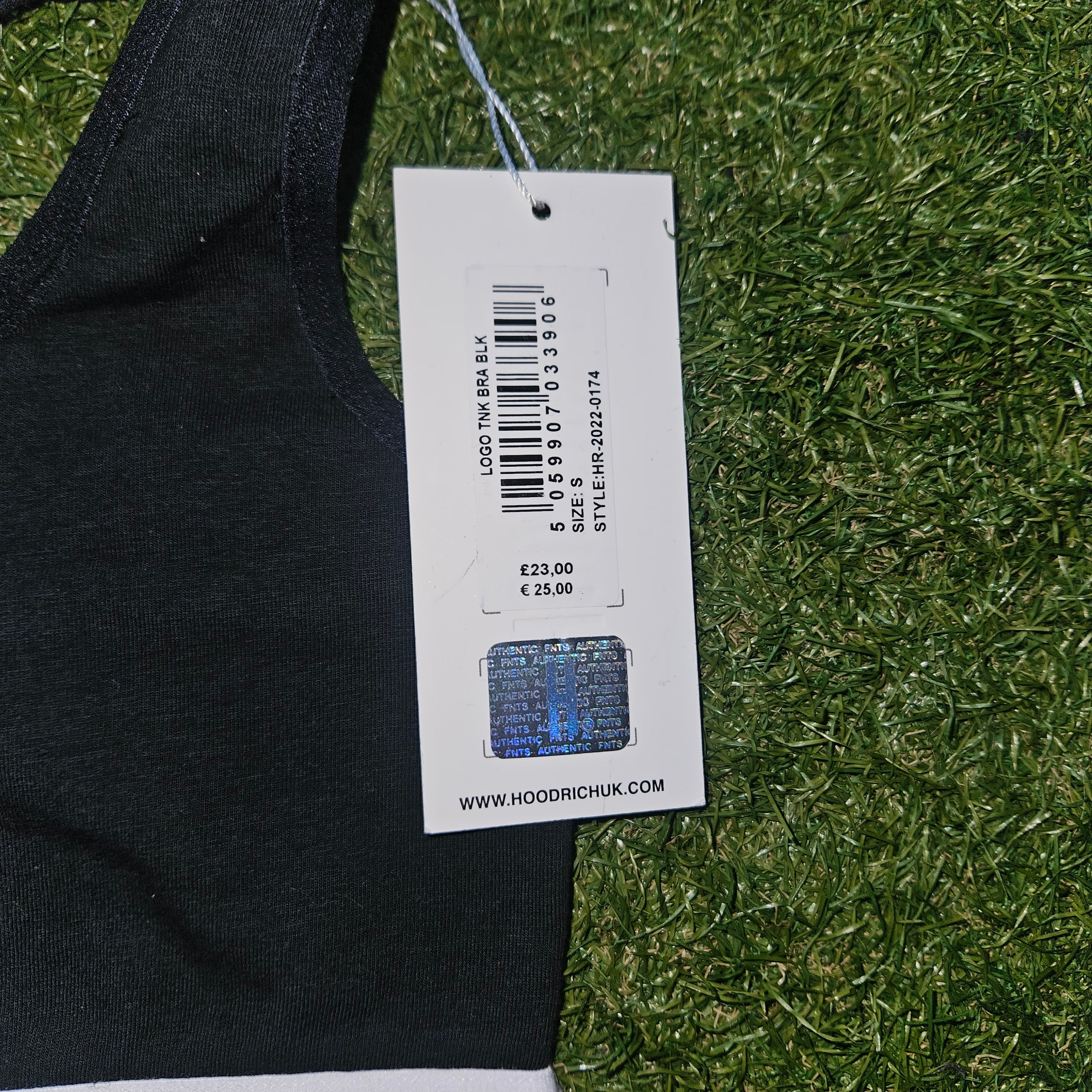 Hoodrich Sports Bra - size small – Black bnwt