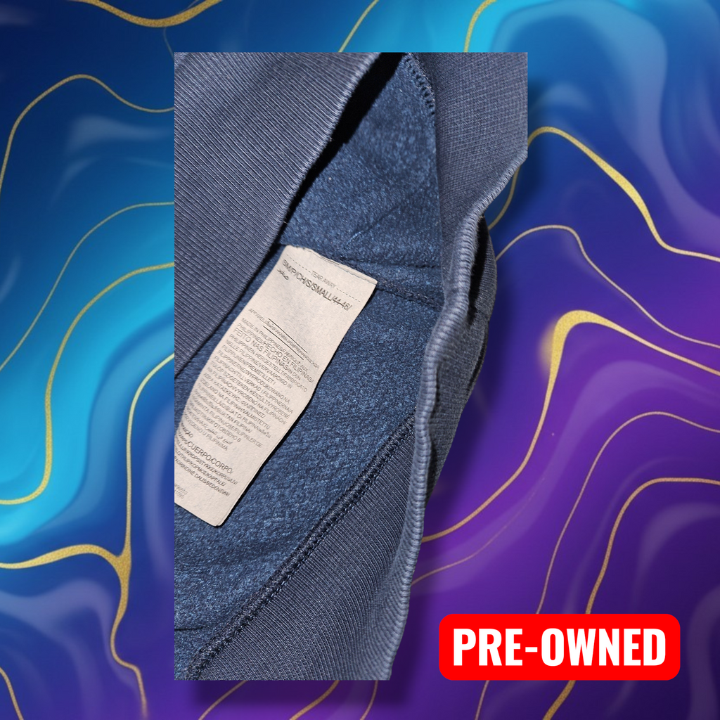 Under Armour Navy Blue Hoodie - Size S/M - Premium Streetwear