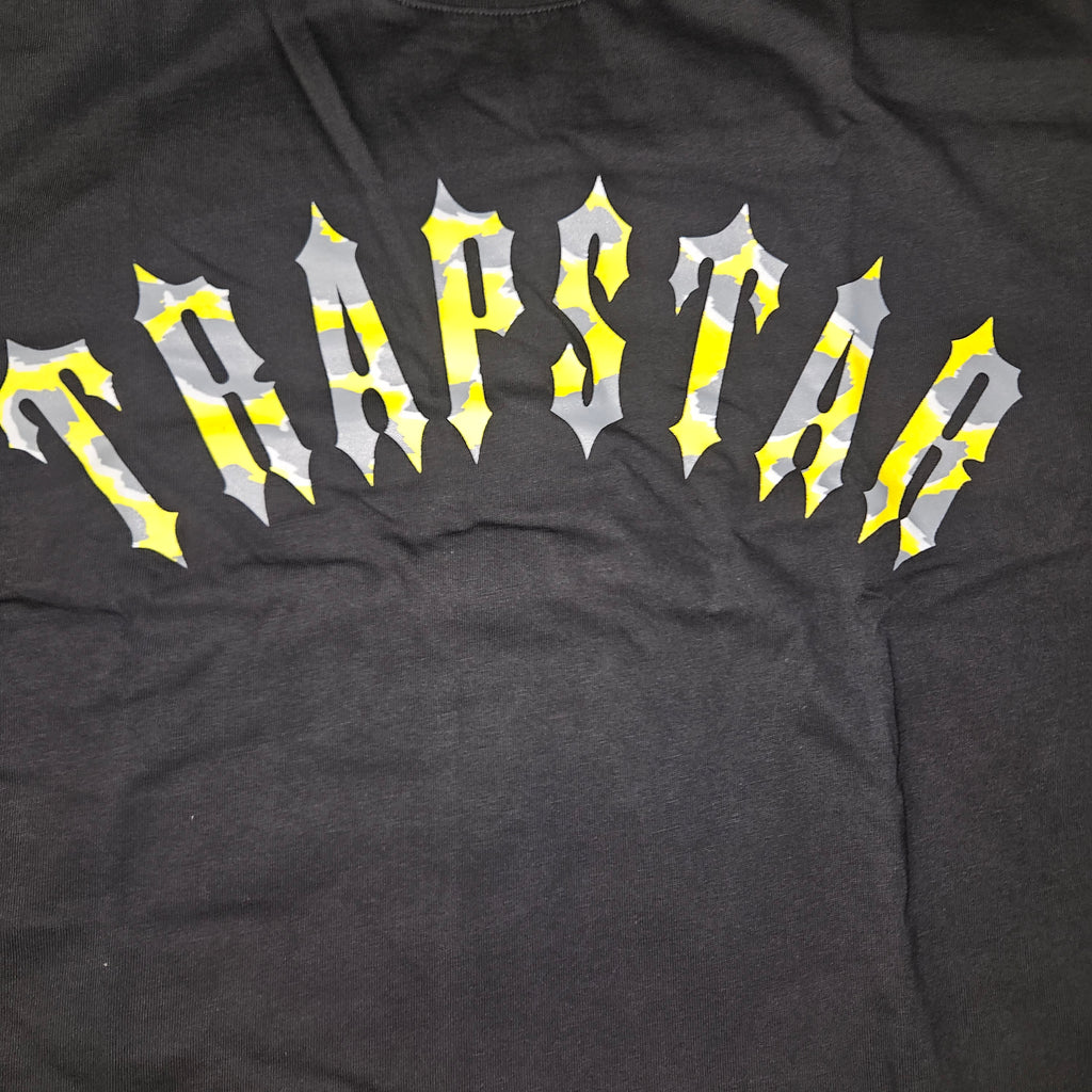 Trapstar x Central Cee Arch Logo T-Shirt – Black – Mens – BNWT