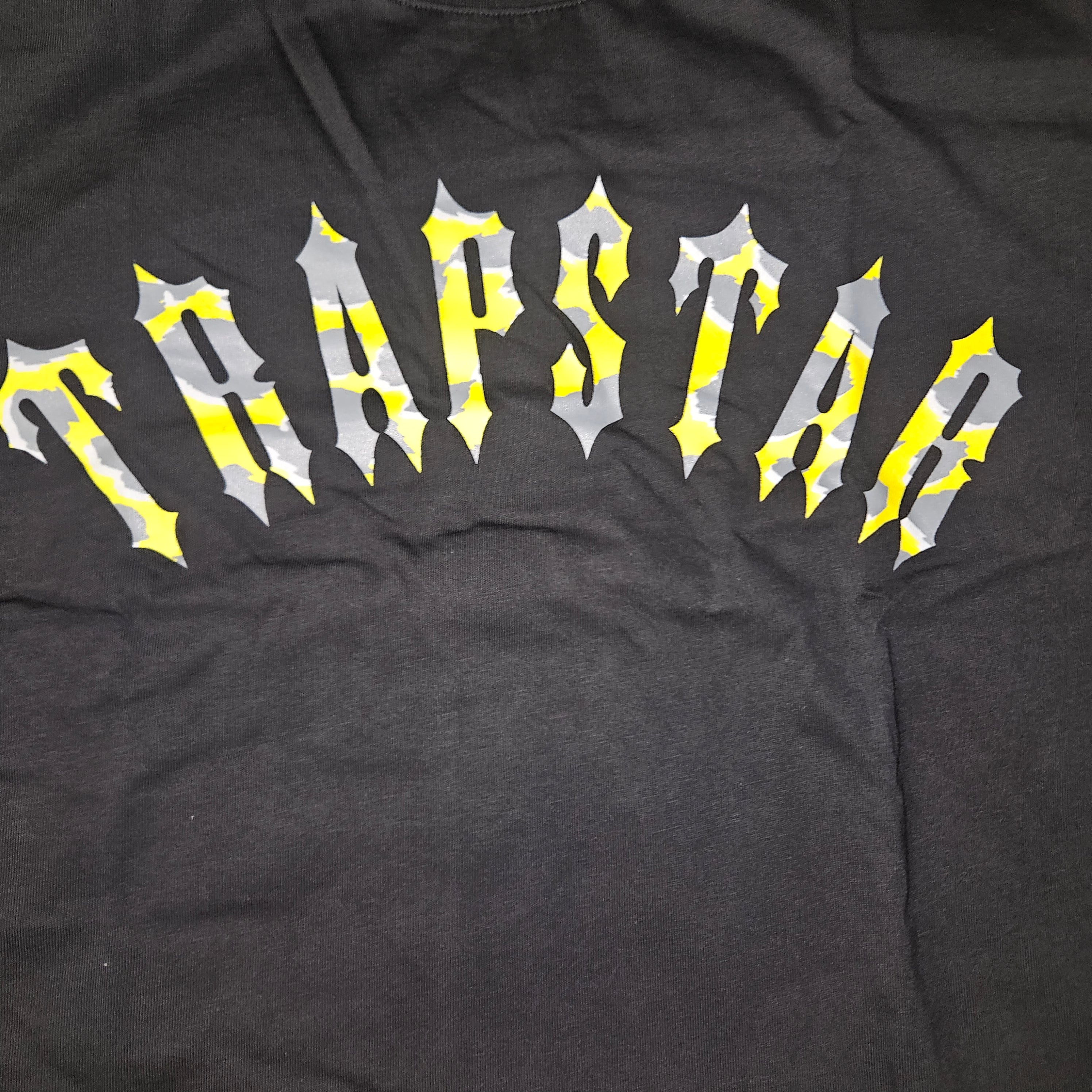Trapstar x Central Cee Arch Logo T-Shirt – Black – Mens – BNWT
